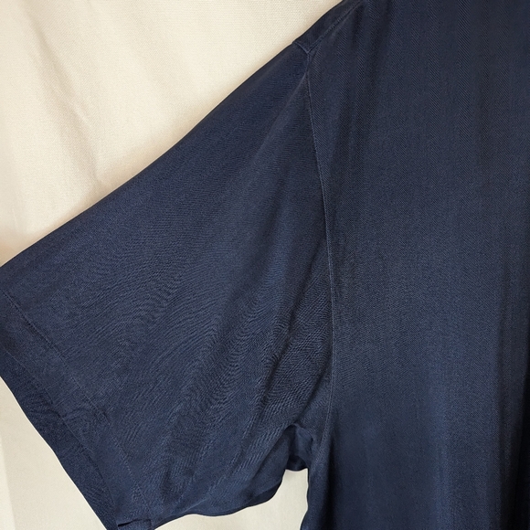 Tommy Bahama Men’s Blue Short Sleeve Silk Shirt Size XL - Picture 3 of 11